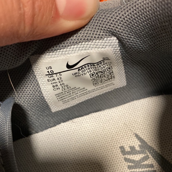 Nike Air Force 1 Sage low ‘cool grey’ - Picture 8 of 8